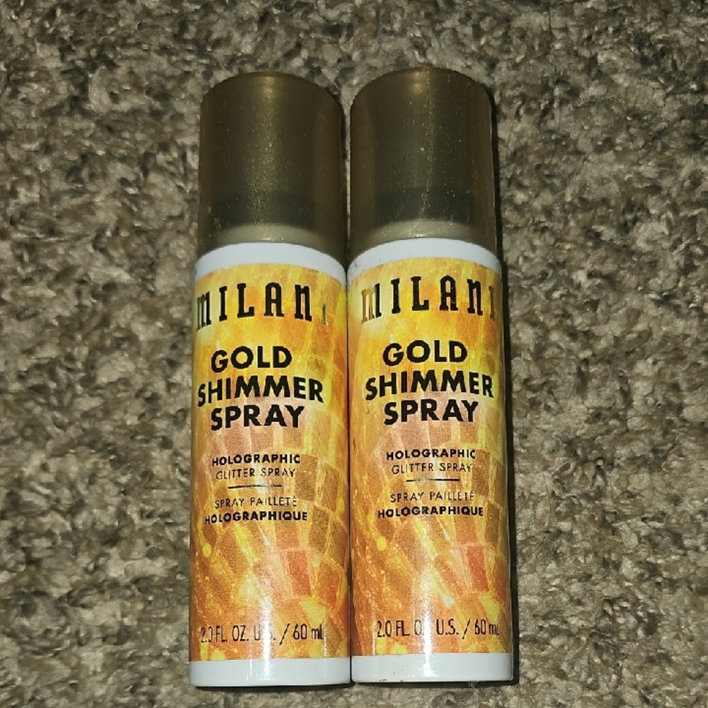 Milani Gold Shimmer Spray!! Holographic New!!